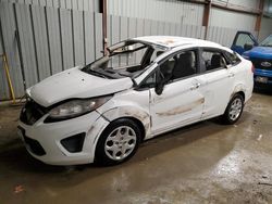 Salvage cars for sale at West Mifflin, PA auction: 2012 Ford Fiesta S