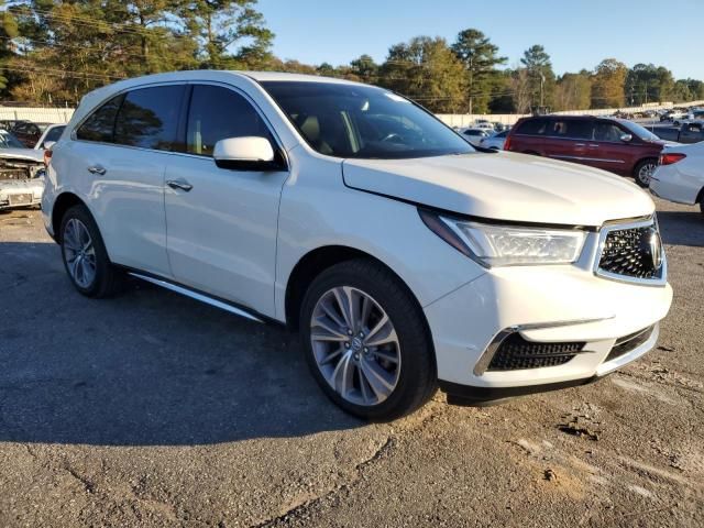 2018 Acura MDX Technology