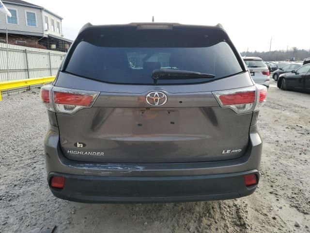 2014 Toyota Highlander LE