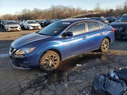 Salvage cars for sale at New Britain, CT auction: 2017 Nissan Sentra S