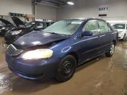 Salvage cars for sale from Copart Elgin, IL: 2006 Toyota Corolla CE