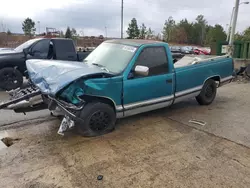 Chevrolet gmt-400 c1500 salvage cars for sale: 1993 Chevrolet GMT-400 C1500