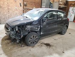 Salvage cars for sale at Ebensburg, PA auction: 2019 Mitsubishi Mirage LE