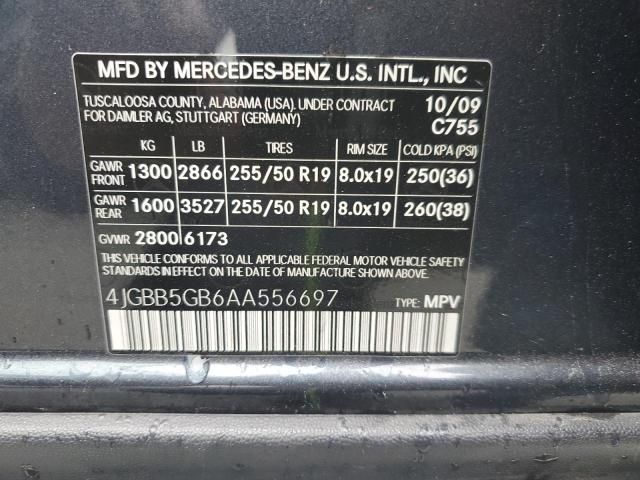 2010 Mercedes-Benz ML 350