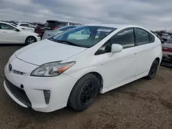 Salvage cars for sale at Elgin, IL auction: 2013 Toyota Prius