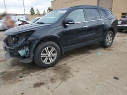 Chevrolet salvage cars for sale: 2017 Chevrolet Traverse LT