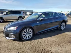 Salvage cars for sale at Harleyville, SC auction: 2018 Audi A5 Premium Plus