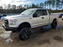 Salvage cars for sale at Harleyville, SC auction: 2017 Ford F150 Super Cab