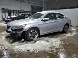 Salvage cars for sale at Candia, NH auction: 2013 Honda Accord LX