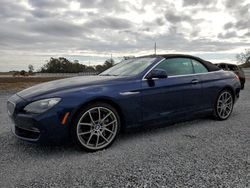 2012 BMW 650 I en venta en Riverview, FL