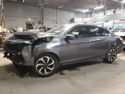 Salvage cars for sale at Littleton, CO auction: 2017 Honda Accord EXL