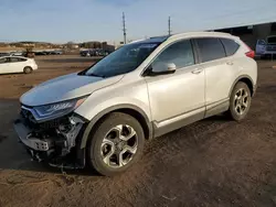 Salvage cars for sale at Colorado Springs, CO auction: 2018 Honda CR-V Touring