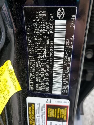 2012 Toyota Camry Base