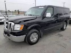 Salvage cars for sale at Los Angeles, CA auction: 2017 Nissan NV 3500 S