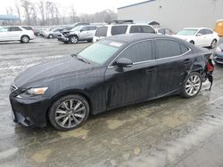 Salvage cars for sale at auction: 2016 Lexus IS 200T