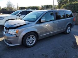 Salvage cars for sale at San Martin, CA auction: 2016 Dodge Grand Caravan SXT