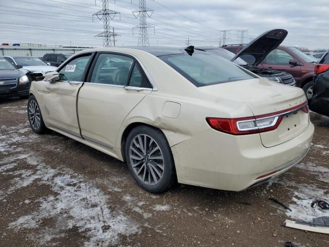 2018 Lincoln Continental Select