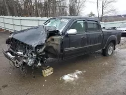 Salvage trucks for sale at Center Rutland, VT auction: 2004 Toyota Tundra Double Cab SR5