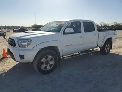 Salvage cars for sale at Houston, TX auction: 2015 Toyota Tacoma Double Cab Prerunner Long BED