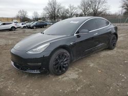 Tesla salvage cars for sale: 2018 Tesla Model 3