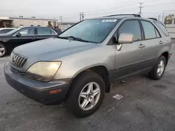 Salvage cars for sale at Sun Valley, CA auction: 2002 Lexus RX 300