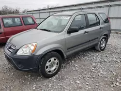 Salvage cars for sale at Walton, KY auction: 2006 Honda CR-V LX