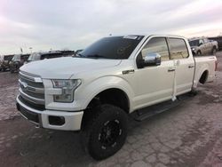 Salvage cars for sale at Indianapolis, IN auction: 2015 Ford F150 Supercrew