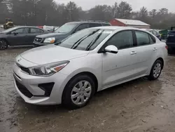 KIA salvage cars for sale: 2021 KIA Rio LX