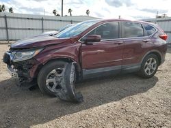 Salvage cars for sale at Mercedes, TX auction: 2017 Honda CR-V EXL