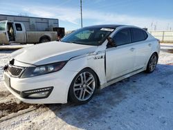 Salvage cars for sale at Bismarck, ND auction: 2013 KIA Optima SX