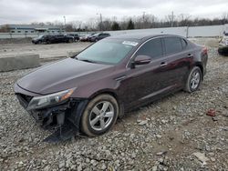 Salvage cars for sale at Louisville, KY auction: 2015 KIA Optima LX