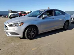 Ford Fusion se Vehiculos salvage en venta: 2017 Ford Fusion SE