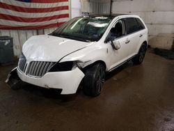 Salvage cars for sale from Copart Lyman, ME: 2012 Lincoln MKX