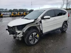 Salvage cars for sale at Dunn, NC auction: 2016 Honda CR-V Touring