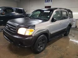 Salvage cars for sale at Elgin, IL auction: 2002 Toyota Sequoia SR5