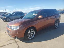 2014 Mitsubishi Outlander GT en venta en Grand Prairie, TX