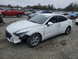 Salvage cars for sale at Riverview, FL auction: 2021 Hyundai Sonata SE