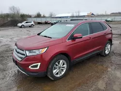 Salvage cars for sale at Columbia Station, OH auction: 2017 Ford Edge SEL