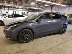 Salvage cars for sale from Copart Wheeling, IL: 2023 Tesla Model Y