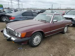 1988 Mercedes-Benz 560 SL en venta en Elgin, IL