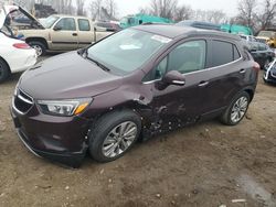 Buick salvage cars for sale: 2017 Buick Encore Preferred