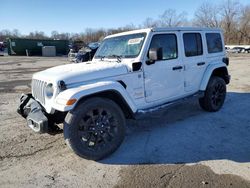 Jeep Wrangler salvage cars for sale: 2022 Jeep Wrangler Unlimited Sahara 4XE