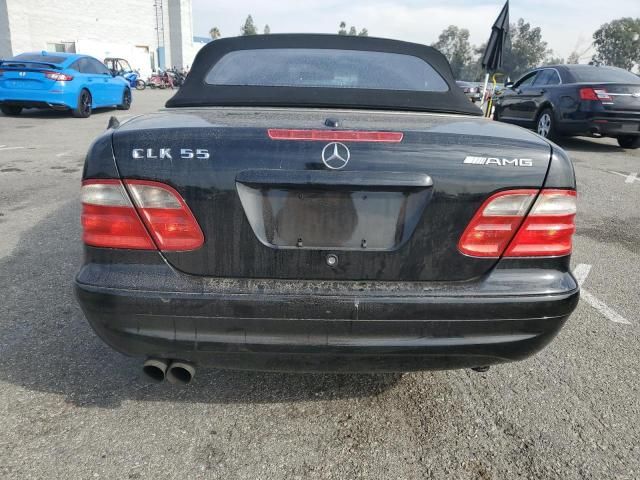 2002 Mercedes-Benz CLK 55 AMG