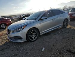 Salvage cars for sale at Magna, UT auction: 2015 Hyundai Sonata Sport