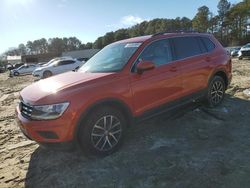 Salvage cars for sale at Seaford, DE auction: 2019 Volkswagen Tiguan SE