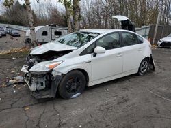 Salvage cars for sale at Portland, OR auction: 2012 Toyota Prius