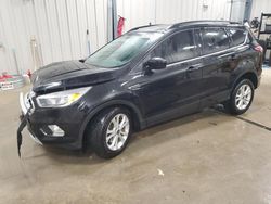 Salvage cars for sale at Casper, WY auction: 2018 Ford Escape SE