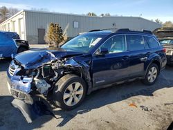 Salvage cars for sale at Exeter, RI auction: 2011 Subaru Outback 3.6R Limited