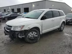 Salvage cars for sale at Jacksonville, FL auction: 2016 Dodge Journey SE