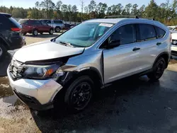 Salvage SUVs for sale at auction: 2014 Honda CR-V LX